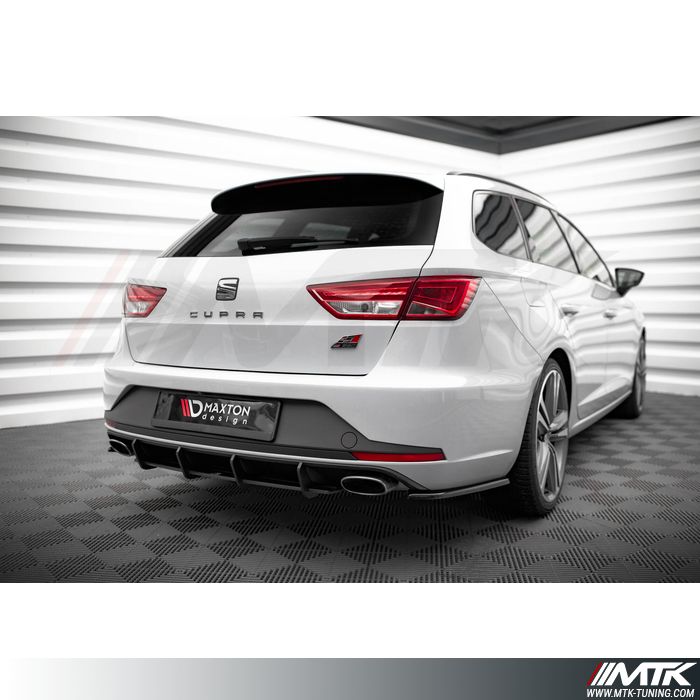 Diffuseur central Maxton Street Pro Seat Leon Cupra 5F Phase 1 2012 - 2016